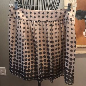 The limited pink and black skirt